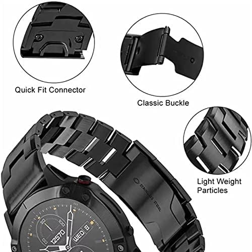 GHFHSG Titán Ötvözet Watchband QuickFit Csukló Pánt A Garmin Fenix 7 X 7 6 5 5X Plus/6 6X Pro 3 3HR/forerunner 935 945 Óra 22 26mm Heveder