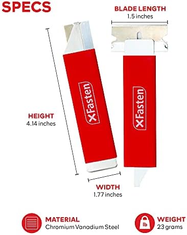 XFasten Megerősített Gumival Kraft Papír Ragasztószalag, 2,75 Cm x 375 Méter Csomag Behúzható sniccer, Biztonsági Kaparó (12)