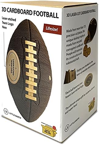 Littlearth Unisex-Felnőtt NFL Cincinnati Bengals Karton 3D Foci Csapat, Szín, Egy Méret