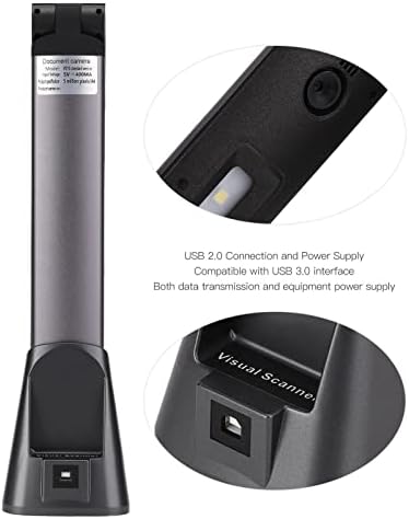 Dokumentum Kamera, Szkenner, 5 MEGAPIXELES A4-es Fogási Dokumentum Szkenner, Hordozható Szkenner LED USB Rezsi Szkenner Autofókusz Mód