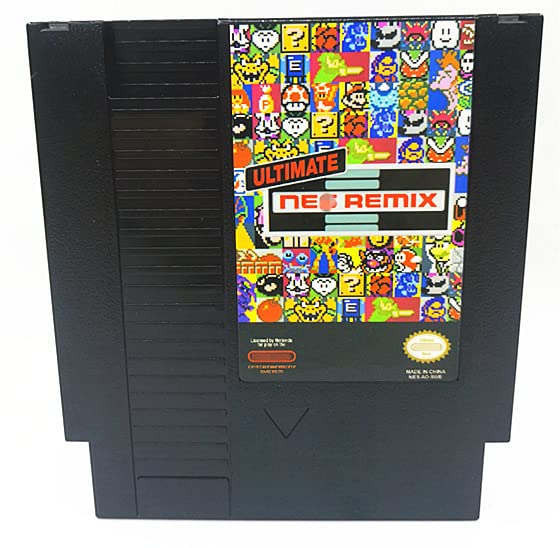A Végső NES Remix Játék 154 1 Patron, E@rthbound FinalFantasy123 TheZeld12 Megaman123456(Piros)