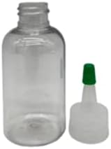 Természetes Gazdaságok 2 oz Tiszta Boston BPA MENTES Üveg - 6 db Üres utántölthető tartály - Illóolajok tisztítószerek - Aromaterápia
