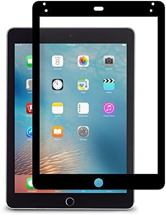 Moshi iVisor AG képernyővédő fólia iPad 9.7 2018/2017, Mosható & Újrafelhasználható, Csökkenti az Ujjlenyomatok & Elmosva, Kompatibilis
