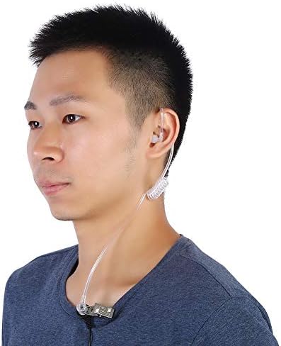 Zopsc 3,5 mm-es Audio Jack Fülhallgató Anti-Sugárzás Mono Figyelj Csak Akusztikus Cső Fülhallgató Fejhallgató Klip, Csere Fülhallgató, iPod