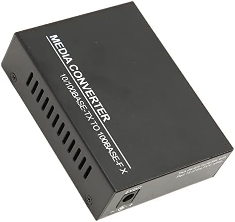 VINGVO SFP Ethernet Switch, Fém Esetben 120km Hossza 100M Plug and Play Rost Media Converter Hálózati (US Plug)