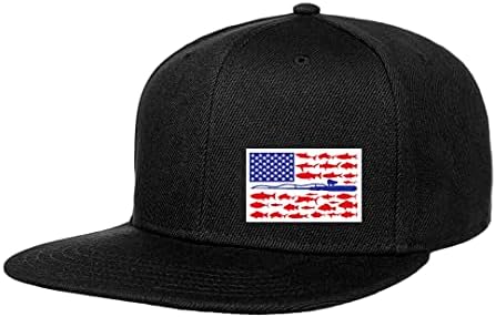 Negi Amerikai Zászló Snapback Sapka Kalap, a Férfiak, Nők, Hip-Hop Snapback Baseball Sapka Extender Állítható, Klasszikus Halászati Kalapok
