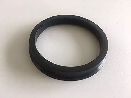 NB-AERO 4pc Fekete Polycarbon Hubrings 78.1 mm (Kerék), hogy 65.1 mm (Hub) | Hubcentric Középső Gyűrű 65.1 mm-78.1 MM, Sok