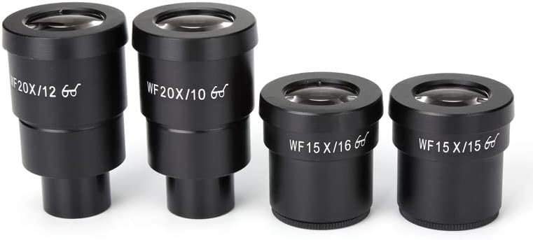 Mikroszkóp Kiegészítők Készlet Felnőttek 2DB WF10X WF15X WF20X Mikroszkóp Szemlencsék a Sztereó Mikroszkóp Széles Területen