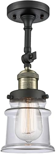 Újítások Világítás 203-BAB-G182S-LED Kis Canton 1 Fény Gyertyatartó Része A Franklin Helyreállítása Gyűjtemény