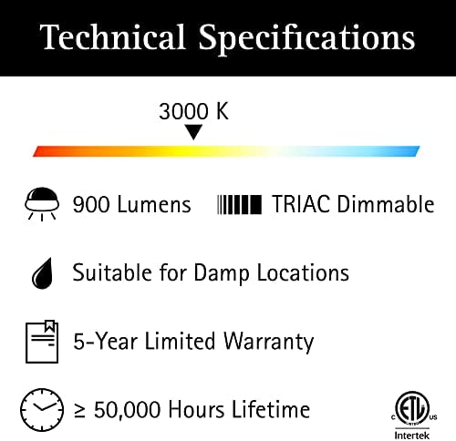 Ultralux Buborék Üveg Integrált LED Hiúság Fény - Falra Szerelhető, TRIAC Szabályozható 12W, 3000K Fürdőszoba Gyertyatartó - energiatakarékos,