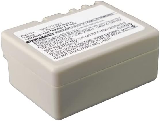 Szinergia Digitális Vonalkód olvasó Akkumulátor, Kompatibilis Casio IT-800RGC-65D Barcode Scanner, (Li-Ion 3,7 V, 3700 mAh) Ultra