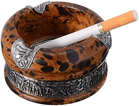 LIRUXUN 1set 3inch Régi Fa Hamutartó Tálca saját Készítésű Dohány Cigaretta Hamutartó hamutartó Esetben az Otthoni Dohányzás