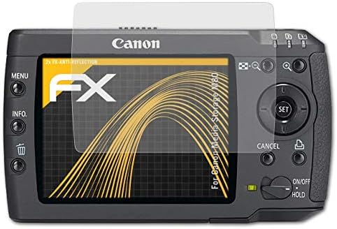 atFoliX képernyővédő fólia Kompatibilis Canon nyomathordozók Tárolása M80 Képernyő Védelem Film, Anti-Reflective, valamint Sokk-Elnyelő