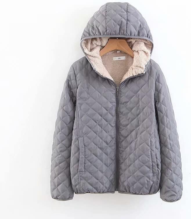 A nők Hosszú Téli Kabátok Cipzár Elülső Hoode Meleg Alkalmi Raglan Bomber Kabát Zsebébe Coat Kabátok Outwear