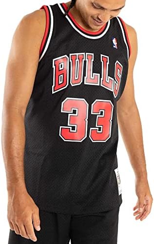 Mitchell & Ness-I Chicago Bulls Alternatív 1997-98 Scottie Pippen Swingman Jersey Fekete