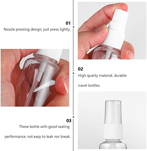 ALREMO XINGHUANG - 10db 30ml Utazási Kozmetikai Üveg Hordozható Szivattyú Spray-ket Kis Parfüm Folyékony Víz Sub Csomagolás Injekciós üveg a