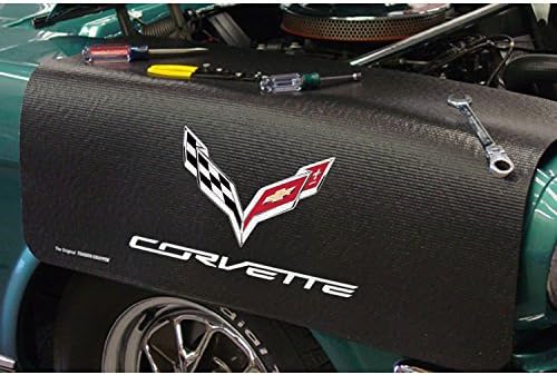 Drake CarBeyondStore - Corvette C-7 Fekete Fender Megfogó Borító