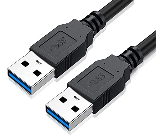 Qmiypf USB-USB Kábel 3FT - USB 3.0 Kábel USB A-USB USB férfi Férfi Dupla Végén USB-USB Kábel Kompatibilis Merevlemez Házak, Laptop Hűtő
