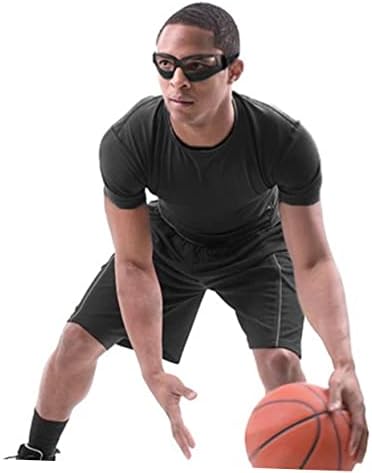 CLISPEED Kosárlabda Tartozékok 4db Kényelmes Fekete Kültéri Biztonsági Tartozék Csöpög Védőszemüveg Sport Képzés Hordozható Gyakorlati