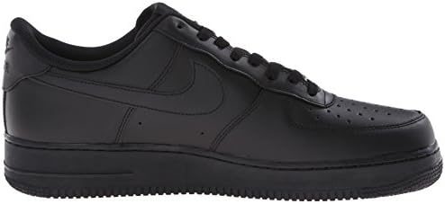 Nike Férfi Air Force 1 Kosárlabda Cipő, Fekete/Fekete, 12