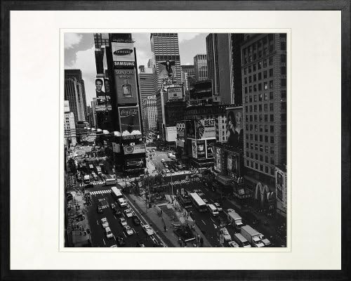 Bruce Teleky Délután New Yorkban, a Times Square-Henri Silberman Bekeretezett Fénykép, Poszter Nyomtatása Rendelésre Készült,