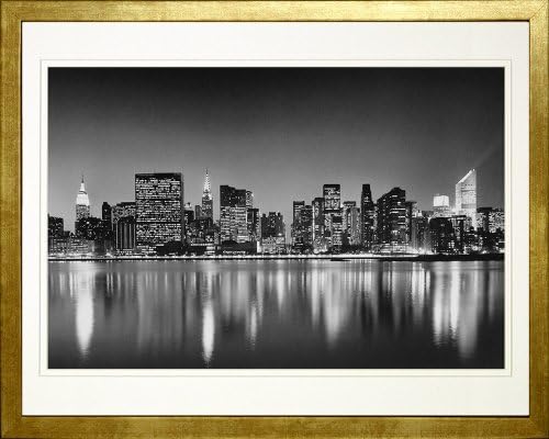 Bruce Teleky Manhattan East Side, New York Henri Silberman Bekeretezett Fénykép, Poszter Nyomtatása Rendelésre Készült, Valódi Fa