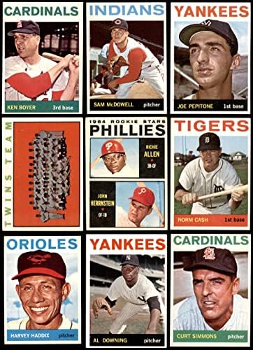 1964 Topps Baseball Közelében Teljes Készlet (Baseball Szett) EX