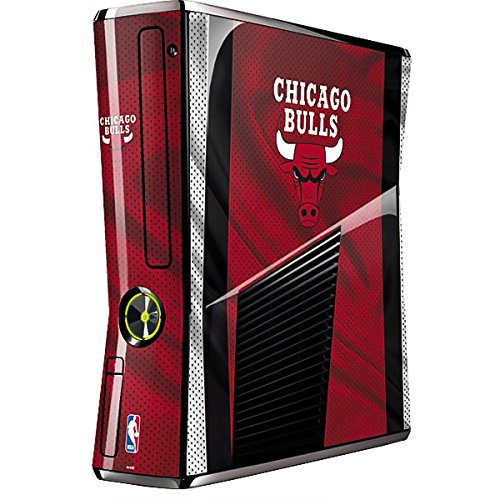 Skinit Matrica Szerencsejáték Bőr Kompatibilis az Xbox 360 Slim (2010) - Hivatalosan Engedélyezett NBA Chicago Bulls El Jersey
