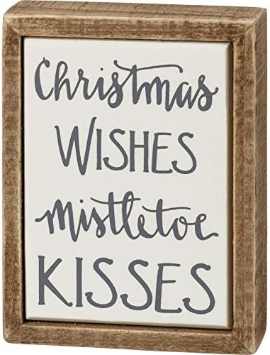 Doboz Jel Mini - Karácsonyi Kívánságait Fagyöngy Alatt Csókot