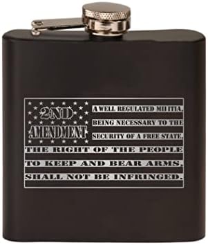 USA Amerikai Zászló Rozsdamentes Acél flaskád Prémium Dobozos Ajándék Szett Matt Fekete Remek Ajándék Neki, hogy Apa Apa 2. Módosítás