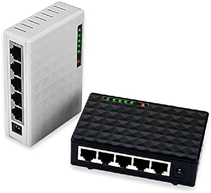 Csatlakozó Gigabit Mini 5-Port Asztali Switch Gyors Ethernet Hálózati Switch 10/100/1000Mbps RJ45 Ethernet-Kapcsoló, Adapter