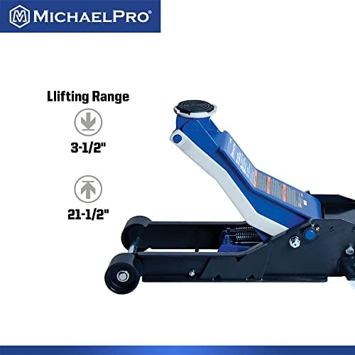 MichaelPro a 3,5 Tonna Alacsony Profil Speedy Lift, Garázs Jack - Hatékony, Biztonságos Emelés A Jármű