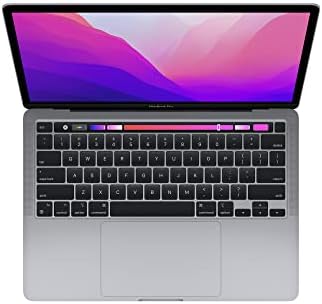 Az Apple 2022 MacBook Pro Laptop M2-es chip: 13 hüvelykes Retina Kijelző, 8 GB RAM, 512 gb-os SSD Tároló, Érjen Bár, Háttérvilágítású Billentyűzet,