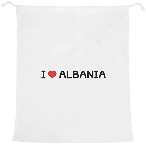 'Szeretem Albánia' Mosoda/Mosógép/Tároló Táska (LB00021316)