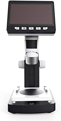 BETQTERU Digitális Hordozható HD 50-500 X 2.0 MP Mikroszkóp Folyamatos Nagyító 4.3 Inch Válassza