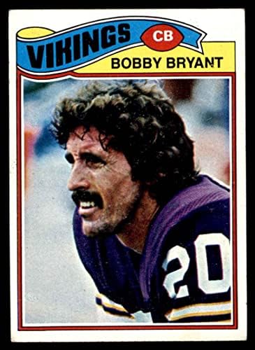 1977 Topps 521 Bobby Bryant Minnesota Vikings (Foci Kártya) VG/EX Vikingek Dél-Karolina