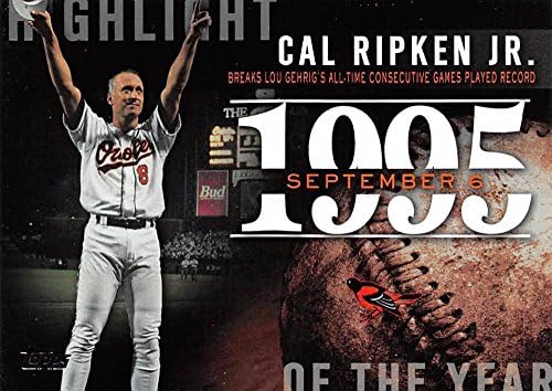 2015 Topps Jelölje ki az Év H-56 Cal Ripken Jr. Orioles Baseball Kártya NM-MT