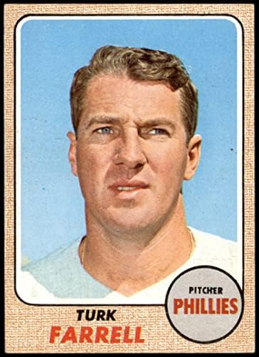 1968 Topps 217 Török Farrell Philadelphia Phillies (Baseball Kártya) NM+ Phillies