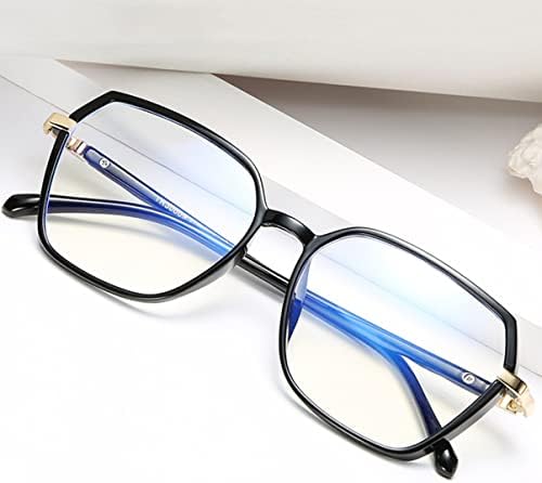 GALPADA 2pairs Keret Szemüveg Vakító Telefonok Terhelését/vakító Retro Divat az Olvasás Védelem Fém Szögletes Szemüveg Fekete