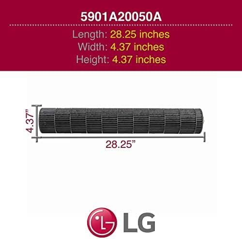 LG 5901A20050A Eredeti OEM keresztáramú Ventilátor Szerelvény LG Szobában Légkondicionáló berendezés