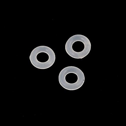 Aexit 100-as Fehér Gumi 6mm x 1,5 mm hőállóság Nem - Olaj Ellenálló NBR Nitril Gumi O-Gyűrű Gumi Rudak Tömítő Gyűrű