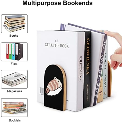 Sushi Ágy Fa a Könyv végét Díszítő Könyv Tartók Polcok Nehéz Könyvet Állni a Nyomtatott Minta
