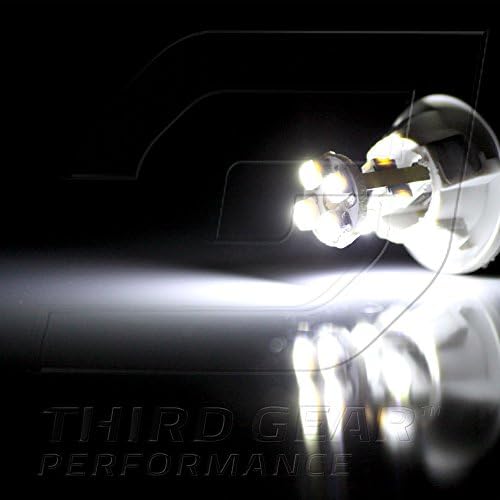 TGP T10 Fehér 4 SMD LED Rendszámtábla Ék Izzók Pár 2011-2013 Kompatibilis a Nissan Juke
