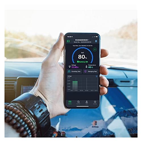 Vezeték nélküli Bluetooth 4.0 Akkumulátor Manager BM6 Profi Autó Akkumulátor Egészségügyi ALKALMAZÁS Kezelése Battery Monitor Teszter