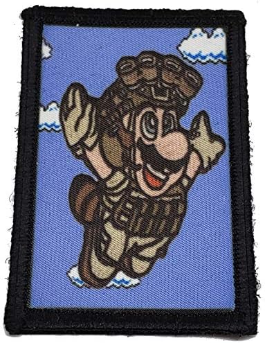 Taktikai Mario Bros Morál Patch -Made in USA - Vicces Taktikai Hadsereg Horog Foltok Vicces Patch által Redheadedtshirts!