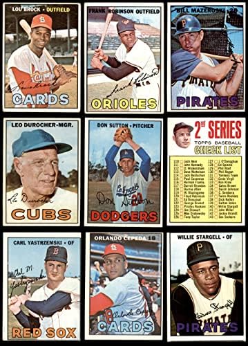 1967 Topps Baseball Alacsony Száma Teljes Készlet (Baseball Szett) GD+
