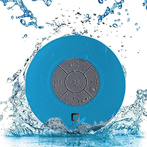kilépés a Vezeték nélküli Hangszóró v5.0 Bluetooth Vízálló Ütésálló 400mAh 7 Óra Játékidő Kedvenc zenéit Bármilyen Bluetooth-Eszközön. (Kék)