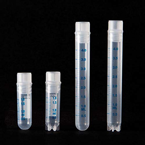 Egyesült Tudományos Utánpótlás P60113 Krio Üveg, Steril, 12.3 mm OD, 89 mm magas, 4,5 mm, Polipropilén (Csomag 250)