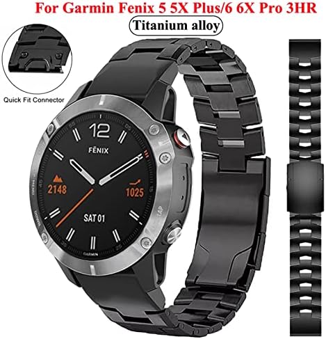 ONECM Titán Ötvözet Watchband QuickFit Csukló Pánt A Garmin Fenix 7 X 7 6 5 5X Plus/6 6X Pro 3 3HR/forerunner 935 945 Óra 22 26mm