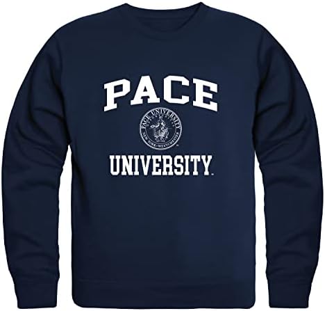 W Köztársaság Pace University Alkotóinak Pecsét Gyapjú Sleeve Melegítőfelső